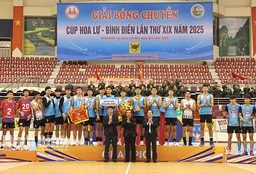 Lịch thi đấu Giải bóng chuyền Cúp Hoa Lư - Bình Điền 2026

